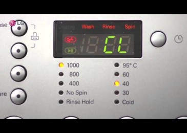 Какво означава грешката CL в пералня LG?